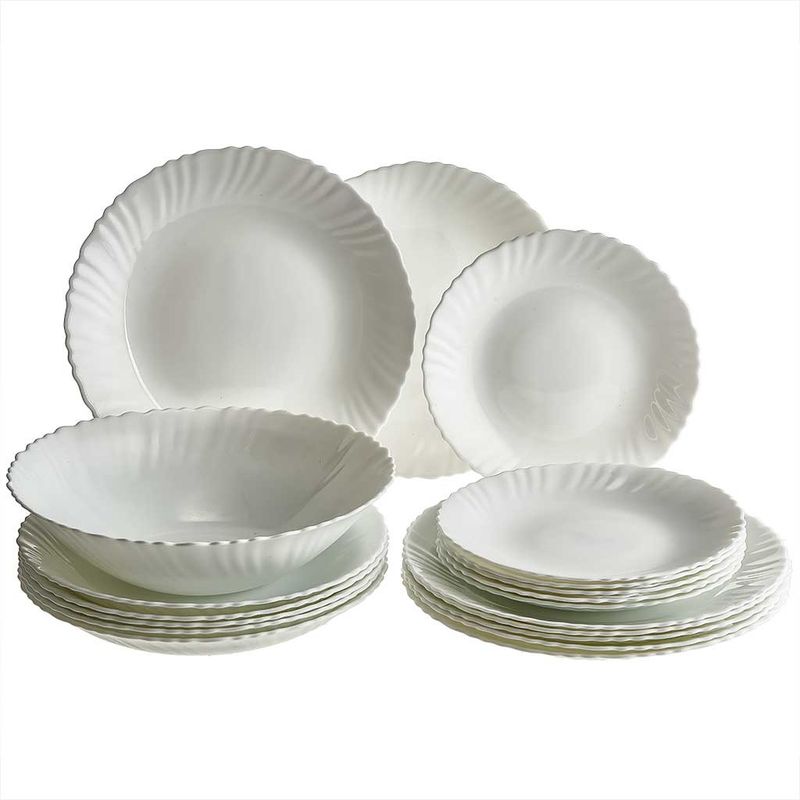 Столовый сервиз 10117-SK "Бьянко Классик" 19пр. (стеклокерамика)