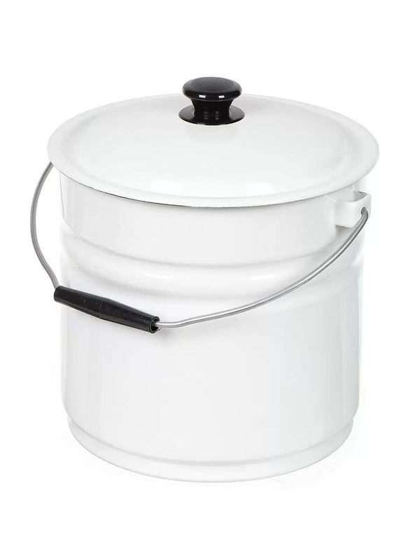 Ведро эмал. 12л. с/крышк. 41204-242/6-(У2) Керчь