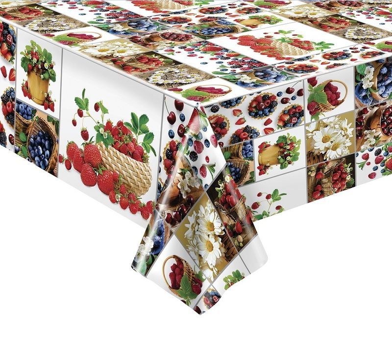 Клеенка "Мажор" 636/0 на неткан.основе (1,35*20м.) ТВЕРЬ