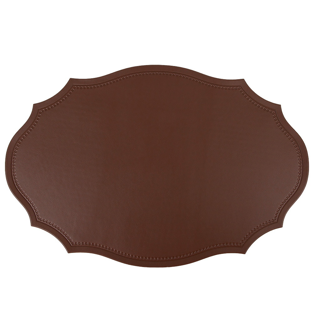 Салфетка сервировочная 9903335-6 "Экокожа" 45*30см (коричневый) ЕНС