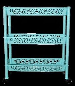 Этажерка 3секц. "Keeplex Light" ПЦ2828 прямоуг. (37*29*69см.)