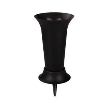 Ваза д/цв. под срезку d190мм. h410мм М5143 с колышком (черный)