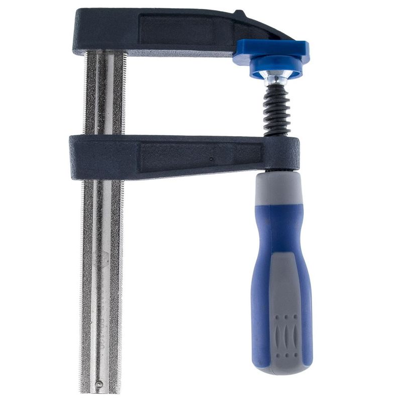 Струбцина F-образная 244-544 (80*120мм) КОБАЛЬТ