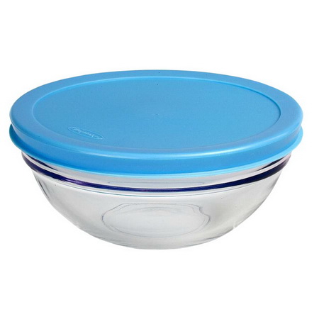 Салатник ШЕФС 53583BD3 с крышкой 230мм