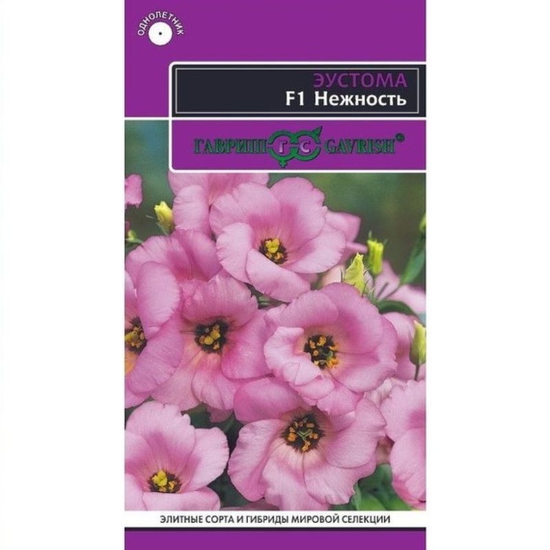 Эустома НЕЖНОСТЬ F1 4шт.розовая (горшечная) (Гавриш)