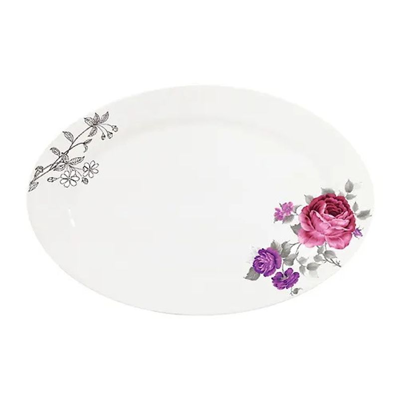Блюдо JEWEL ПС0053-37 "Шебби" овал. 30см.