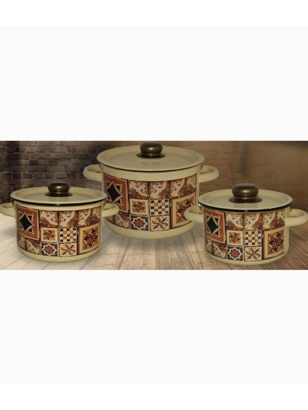 Набор 1с144 "Восток" (3к.: 1,5/3/4,5л.) Чер