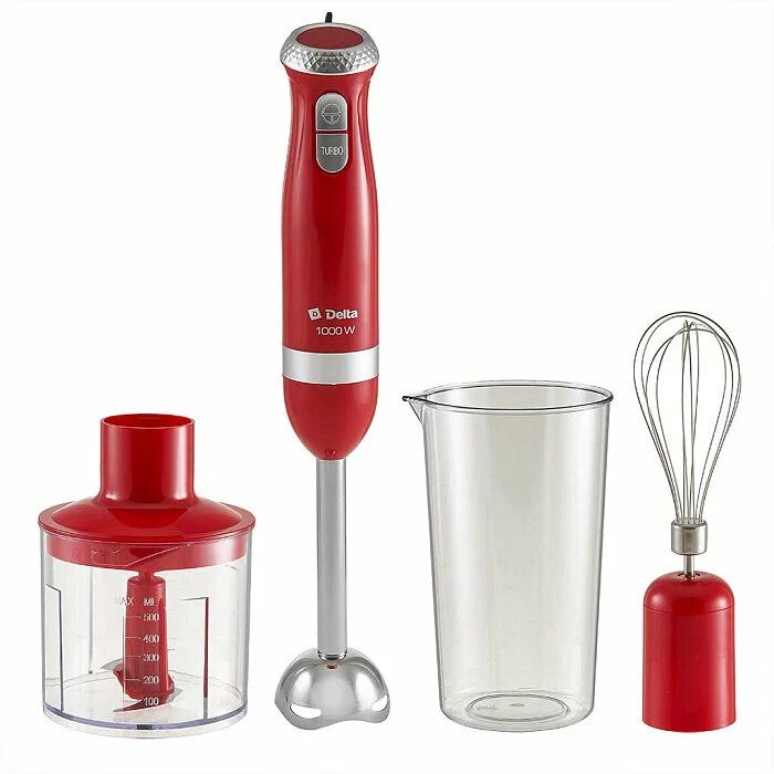 Блендер DL-7064В (1000Вт. венчик, измельчитель)