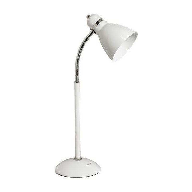 Лампа настольная MT-2010 ,белый, на основании, 60Вт, Е27