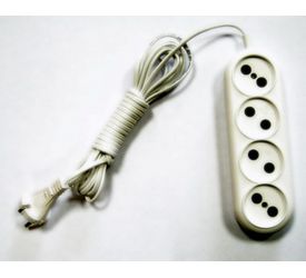 Удлинитель  7м. 4роз. Эконом ШВВП 2*0,5 Р16-009 Смоленск