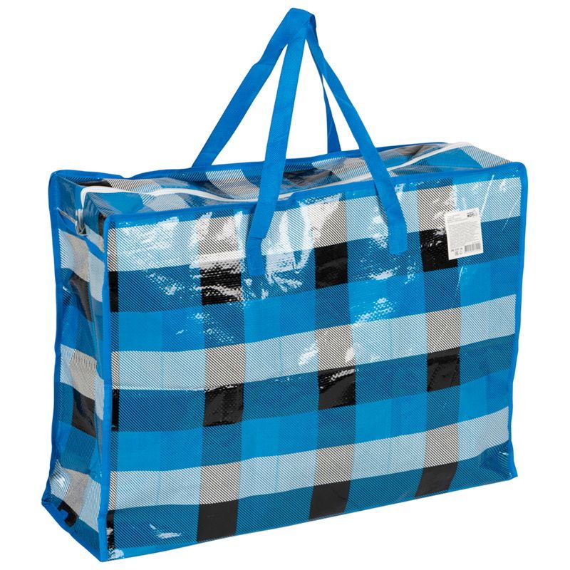 Сумка хозяйственная 008584 (60*45*20см) на молнии с рис. Скр.