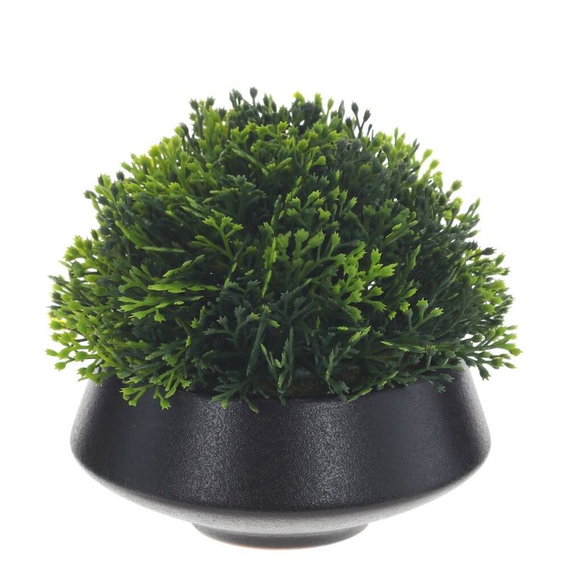 Цветок искусственный 797771 "Самшит" в горшке h=11см. (Р)