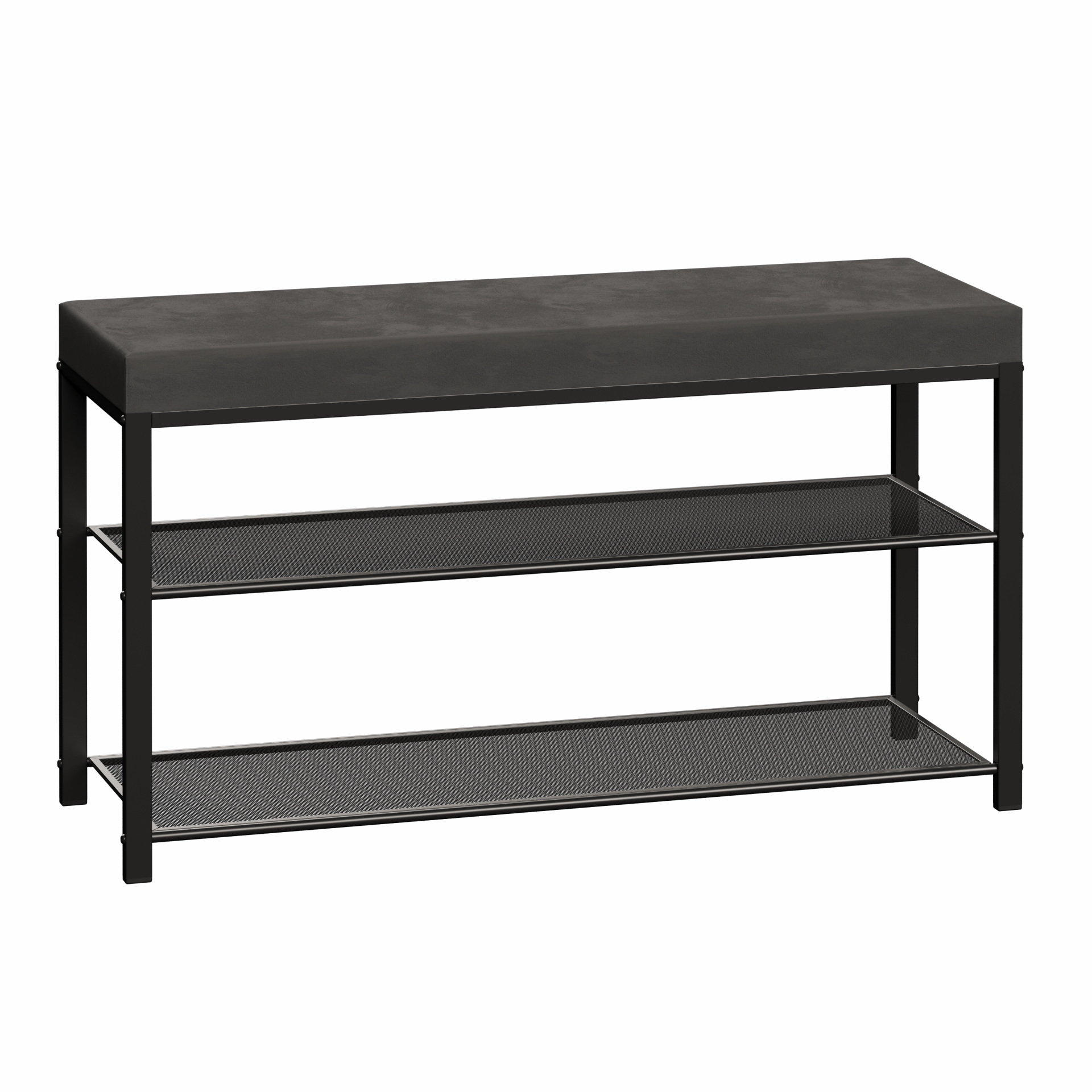 Банкетка "Торонто 33S" БТ33СЧГ/СЧС (Черный) (ЗМИ)