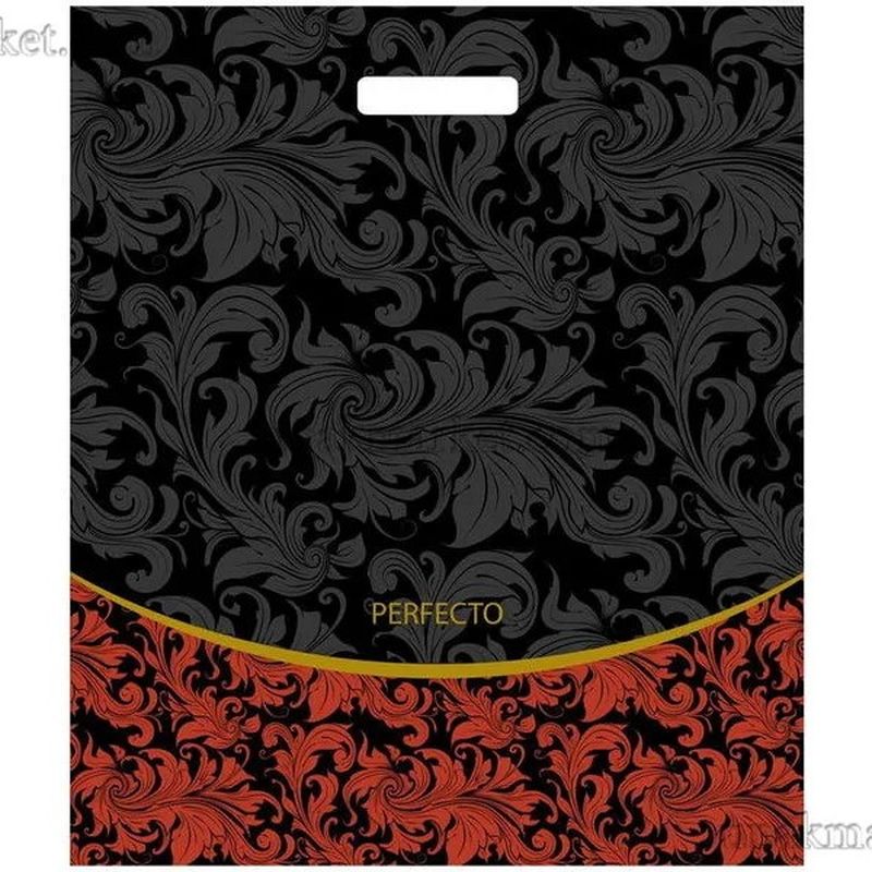 Пакет (вырубная руч.) 420*480мм. Перфекто Руж 244238/299963 Т-П