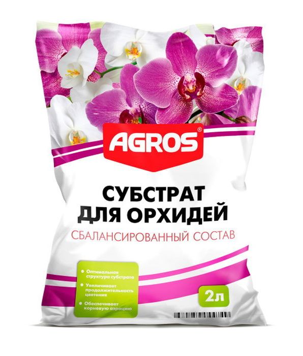 Субстрат д/орхидей 2,0л.