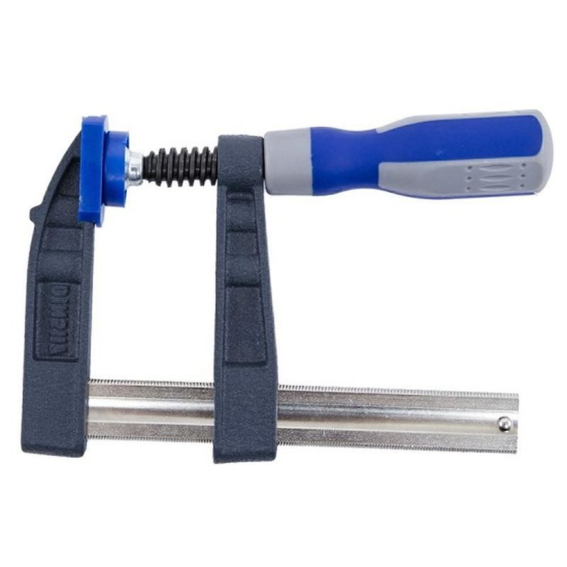 Струбцина F-образная 244-537 (80*100мм) КОБАЛЬТ