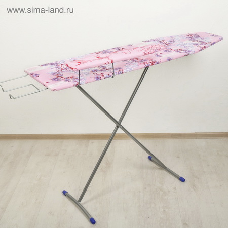 Глад.доска "ЛИНА 4" ДЛ4 (112*34,5см.) удл. подст.п/утюг, подрукавник Иж. Глад.доска "ЛИНА 4" ДЛ4 (112*34,5см.) удл. подст.п/утюг, подрукавник Иж.