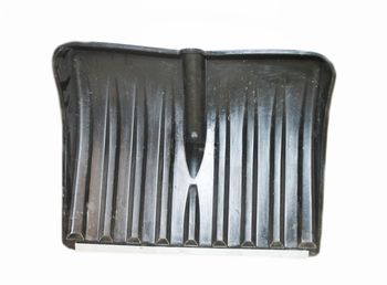 Лопата д/снега пл. б/черен. №4 51,2*40,8см. Заря