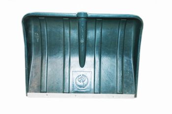 Лопата д/снега пл. б/черен. №3 49*37см. с планкой Заря