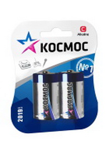 Батарейки Космос LR14 2*BL/2S щелочные (96шт/уп.)