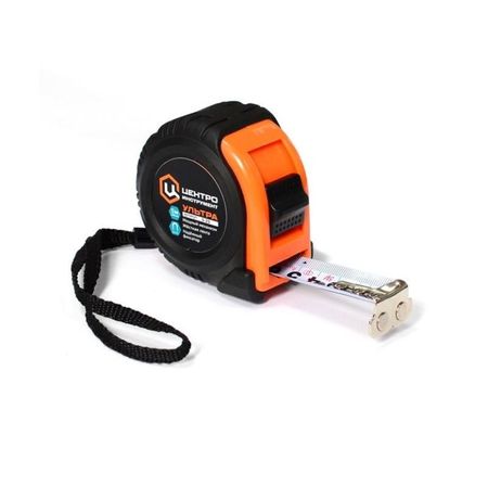 Рулетка  5м.*25мм. "УЛЬТРА" каучук с фиксатором магнитная ЦИ