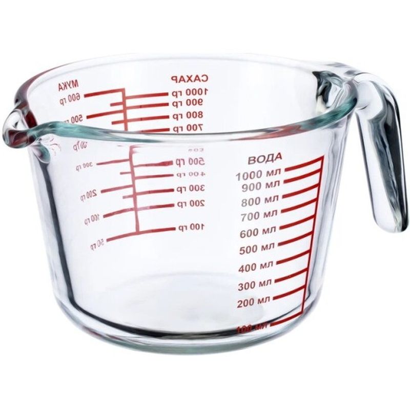 Кувшин мерный 93-FR-MR-02-1000 1,0л.  стекл. FRANCO