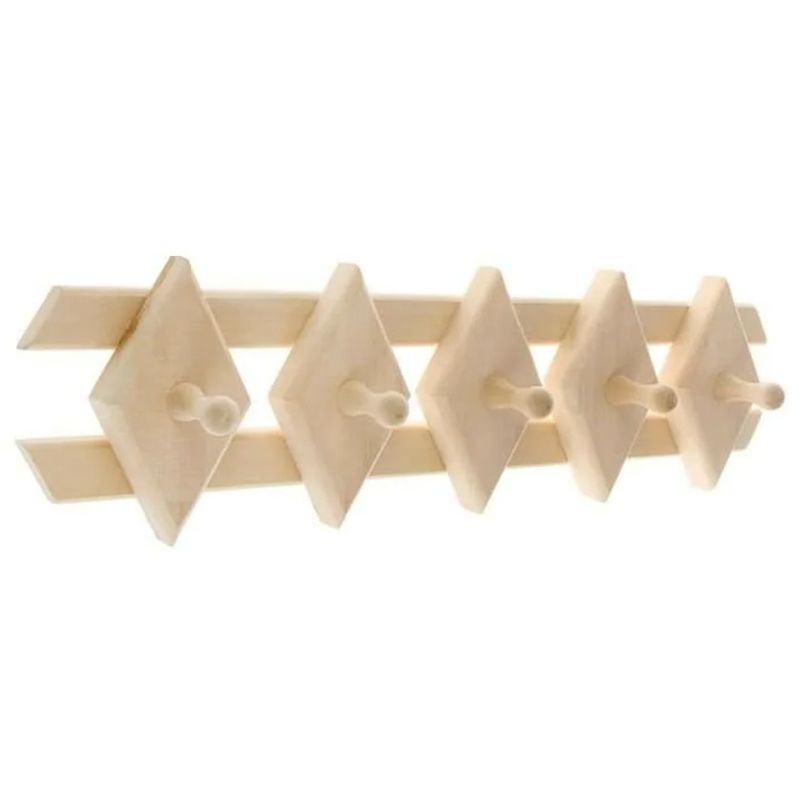 Вешалка Большой ромб 72216 5 крючков