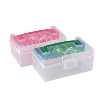 Контейнер д/аптечки  0,8л. "Аптечка дорожная" с вкладыш. (170*108*78мм.) ПБ30903