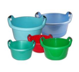 Таз пл. 12л. кругл. "Люкс" ПБ407