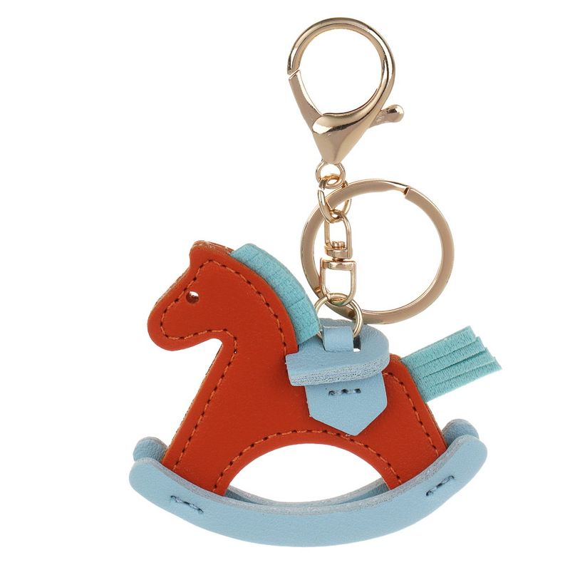 Брелок "Лошадка" 705-023 (7,5см.) иск. кожа Сноу Бум Гала