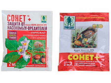 ИСКРА Золотая СОНЕТ 2мл. 01-181 (от насекомых-вредителей) GB (ТЭ)