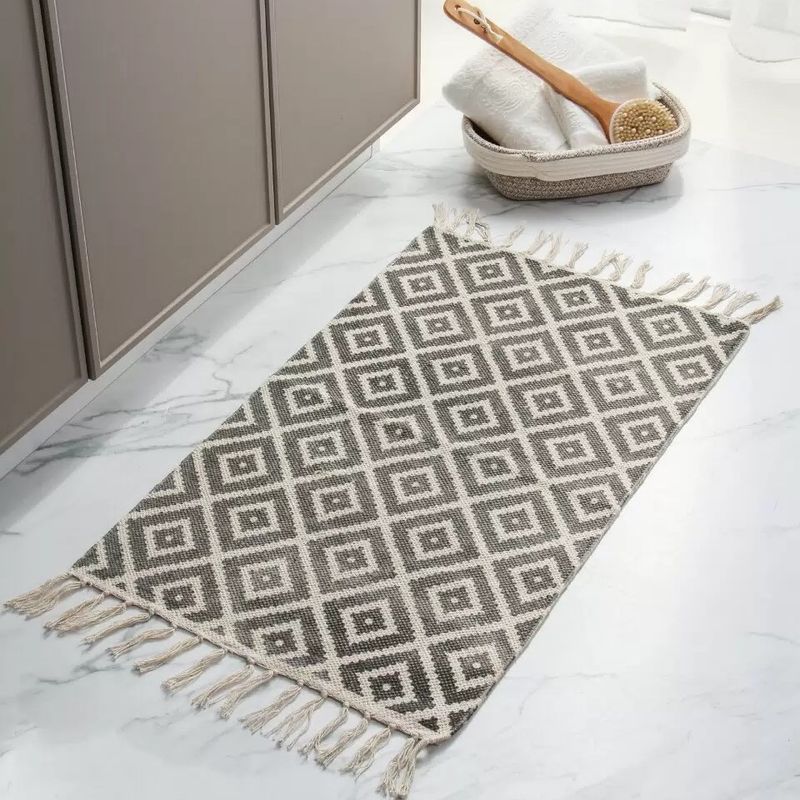 Коврик хлопковый Sindbad 750801 50*80см*8мм (ручного плетения)