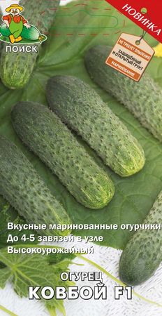 Огурец КОВБОЙ F1 12шт. (Поиск)