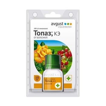 ТОПАЗ 10мл. (мучнистая роса, плодовая гниль )Август