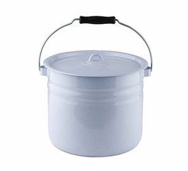 Ведро эмал. 12л. с/крышк. б/д 1224Ц Л