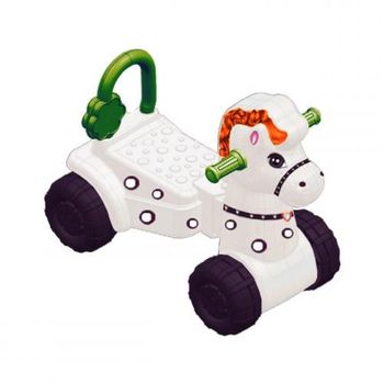 Каталка детская "Лошадка" М8628 розовый