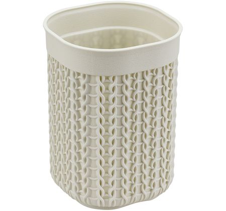 Стакан ВЯЗАНИЕ КН2237БР (белый ротанг)