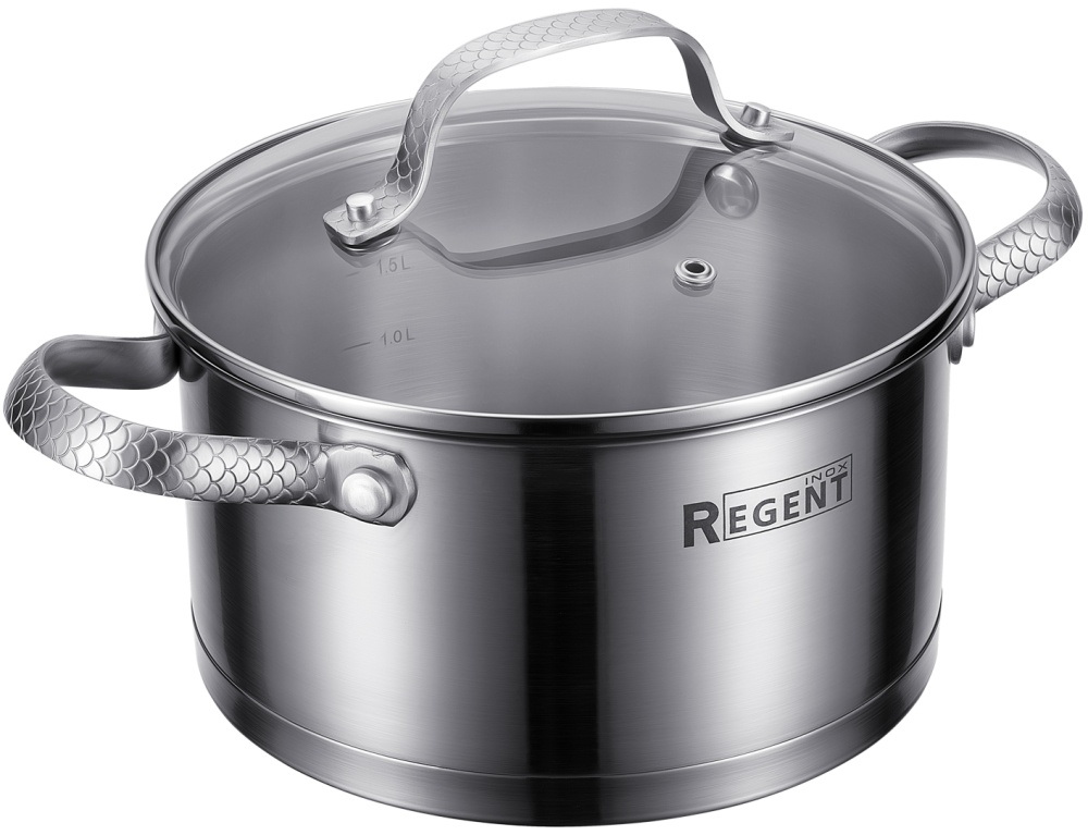 Кастрюля 65-0218 2,4л. SIRENA (нерж. ст/кр.)