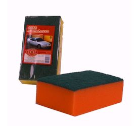 Губка д/мытья авто с абразивн. слоем га003 П