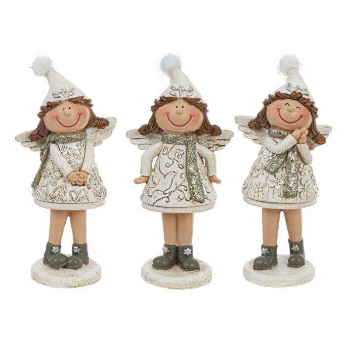 Фигурка "Девочка-Ангел" 812426 (h=11,0см)