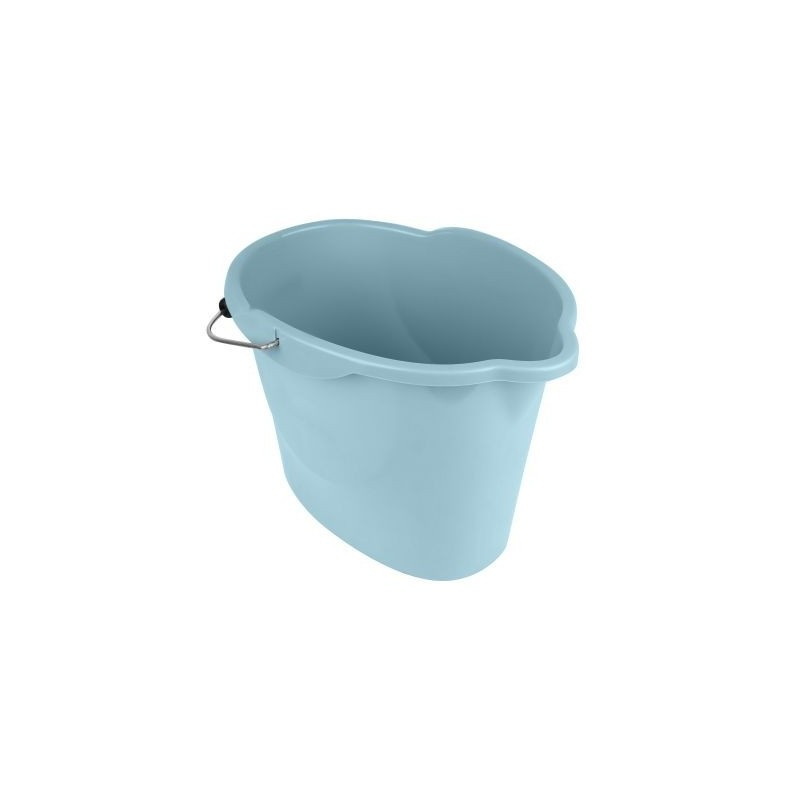 Ведро 12л. пл. б/крышк. "Vogue" ПЦ3958 мет. ручка