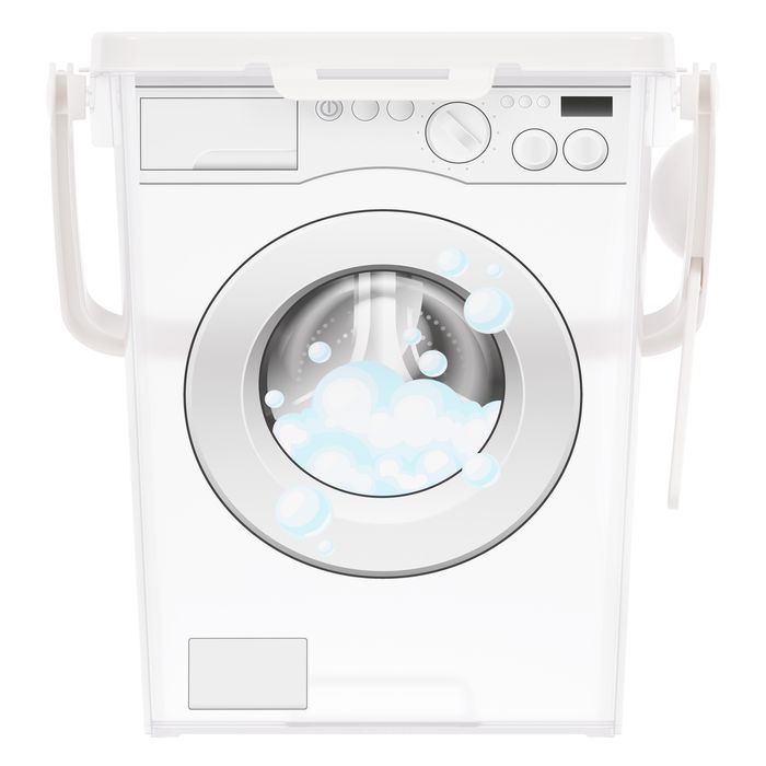 Контейнер д/порошка 5,5л. М8621 (с замком)