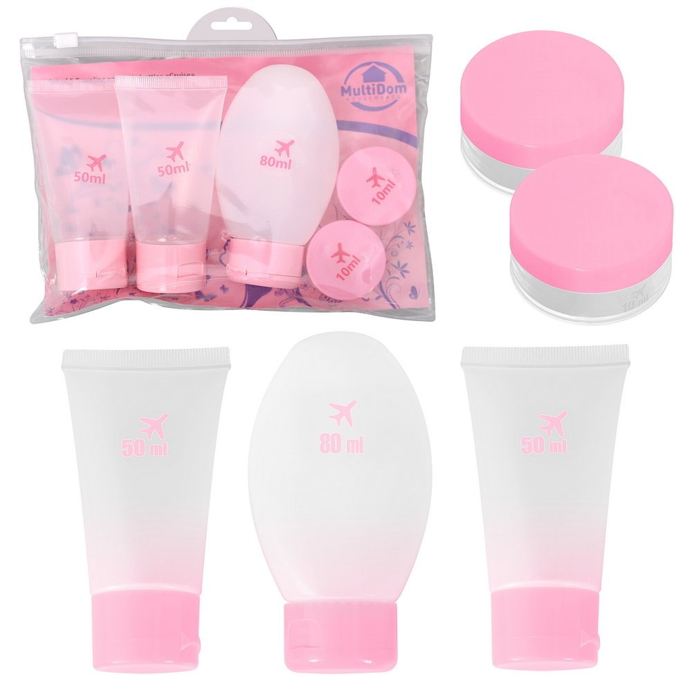 Набор дорожных флаконов VL17-91 "Круиз"(5пр.) Мд