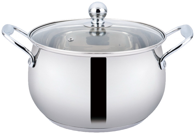 Кастрюля WR-1291 5.5л. Apple (ст/крышк.)