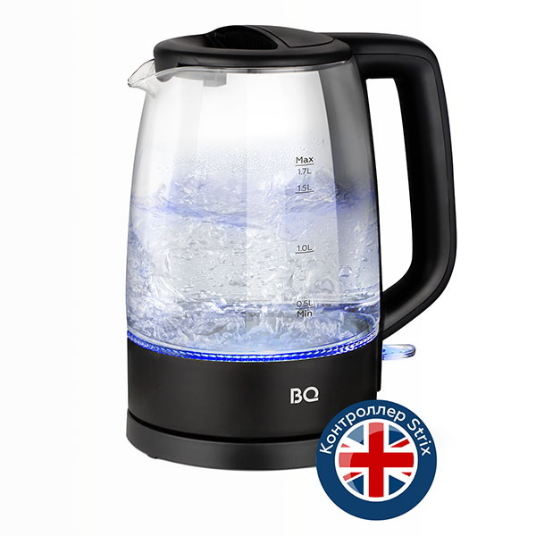 Чайник эл. BQ КТ1839G 2,2кВт. 1.7л стекло.