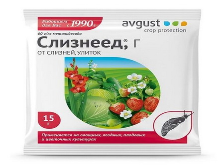 СЛИЗНЕЕД  Нео 56гр. (cредство от улиток и слизней) (Август)