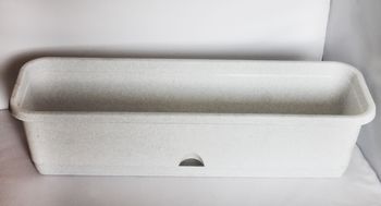 Ящик балконный  60см. с подд. КН3221М (Мрамор)