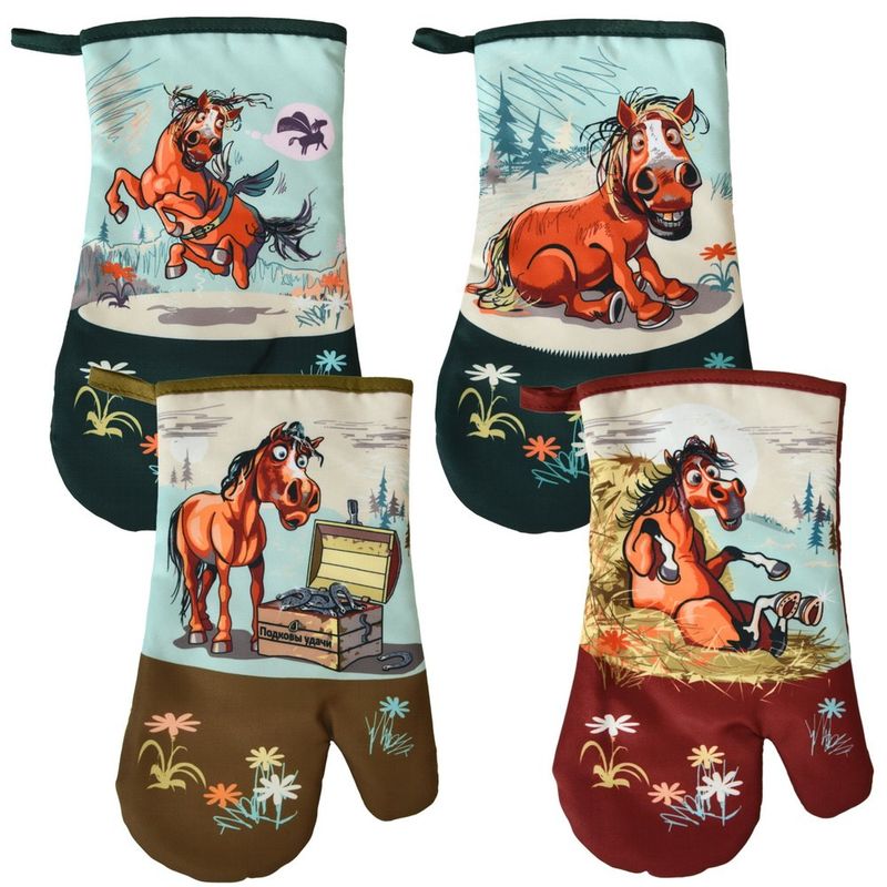 Прихватка-рукавица "Савраска" HN88-544 Мд