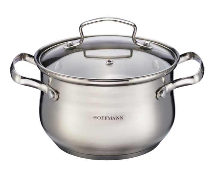 Кастрюля HM 54116 1,9л. (нерж. ст/крышка) ХМ