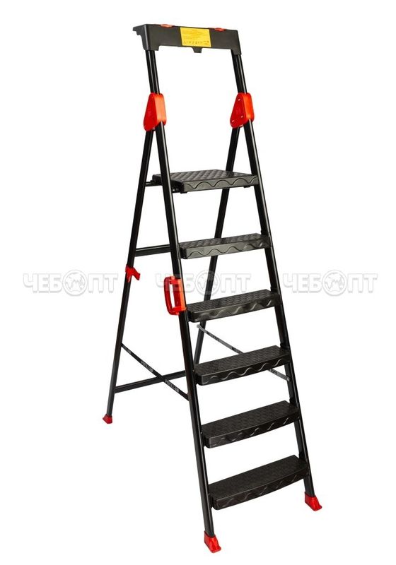 Стремянка COMFORT 133506 5ступ. +площадка